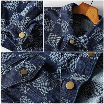 Felix™ - Chemise en jean patchwork