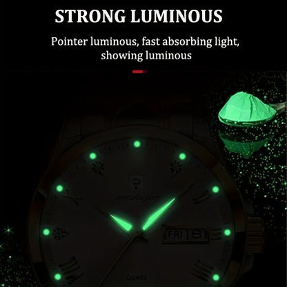 PDG Emerald Prestige – Montre homme luxueuse en acier inoxydable