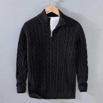Chris™ – Pull zippé nordique 