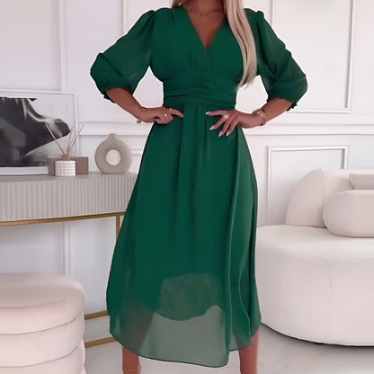 Mathilda™ | Leichtes, seidiges Chiffon-Kleid