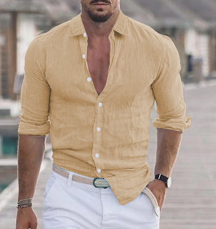 Max™ - Chemise d'été en pur lin