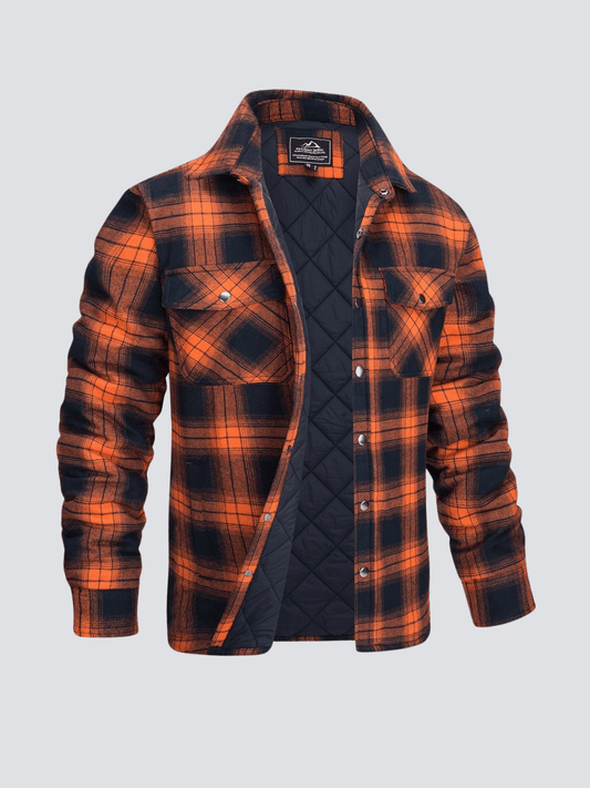 Ben™ - Veste en flanelle rayée 