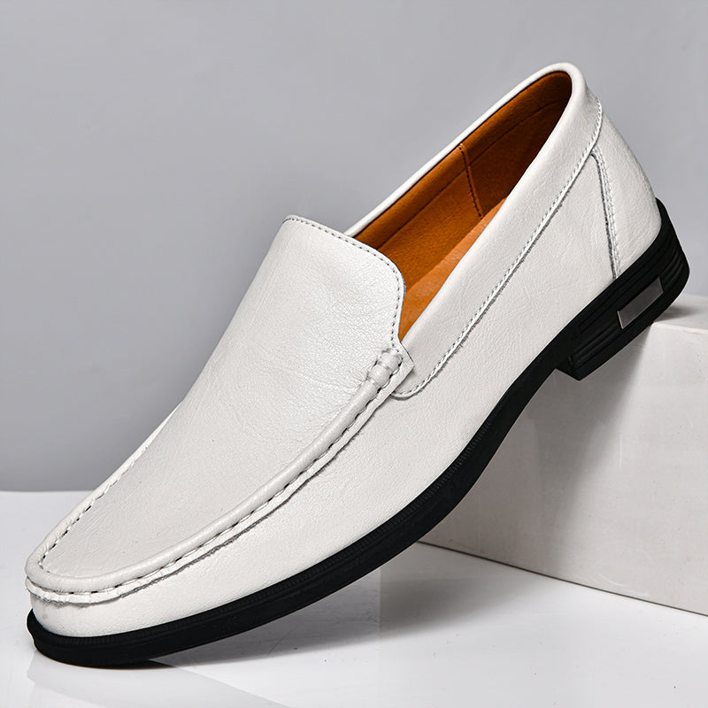 Tim™ – Mocassins en cuir brillant