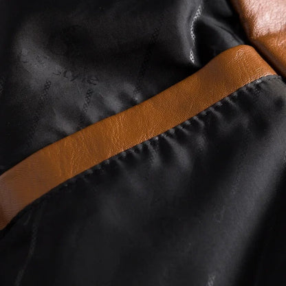 Alex™ - La veste en cuir élégante