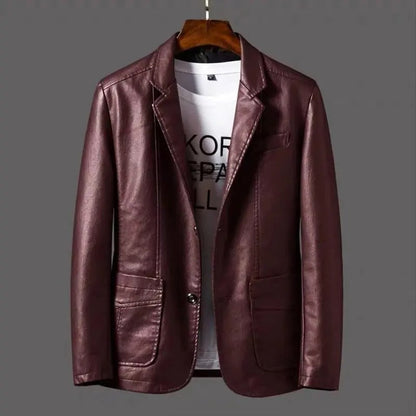 Alex™ - La veste en cuir élégante