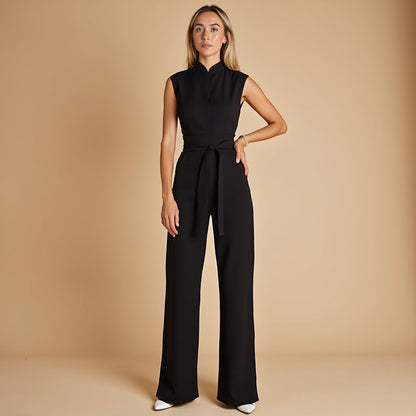 Greta™ | Eleganter Jumpsuit mit Gürtel