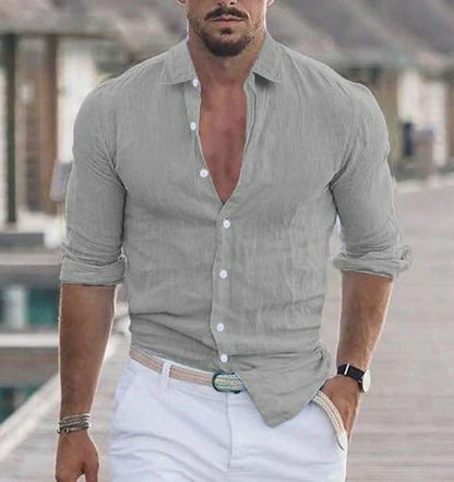 Max™ - Chemise d'été en pur lin