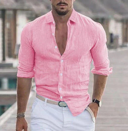 Max™ - Chemise d'été en pur lin