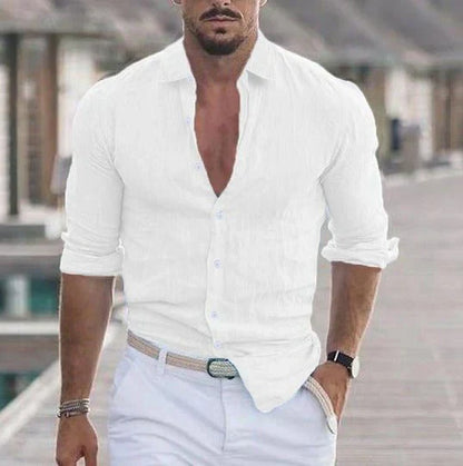 Max™ - Chemise d'été en pur lin