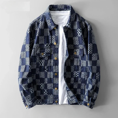 Felix™ - Chemise en jean patchwork