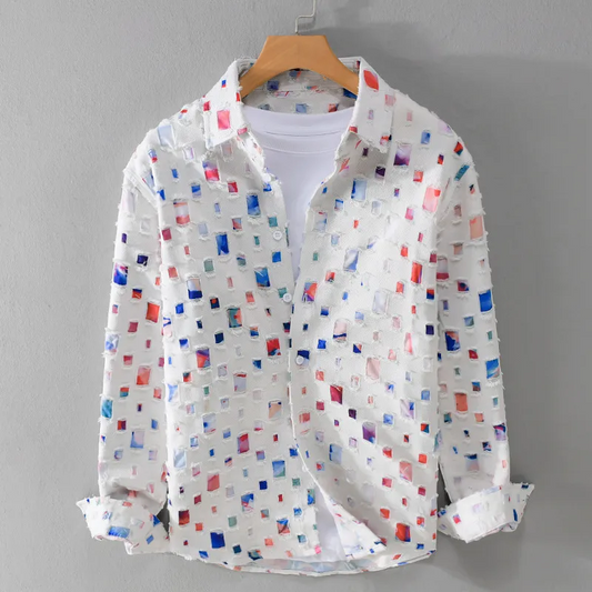 Jonas™ - Chemise avec poches à franges
