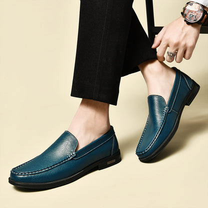 Tim™ – Mocassins en cuir brillant